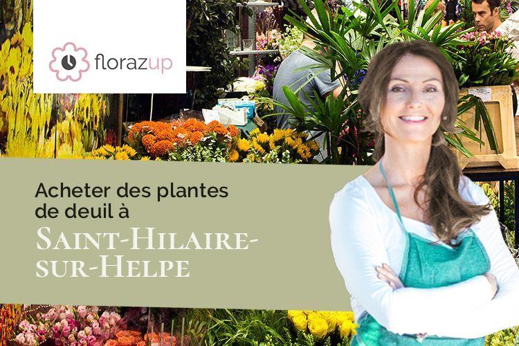 compositions florales pour un décès à Saint-Hilaire-sur-Helpe (Nord/59440)