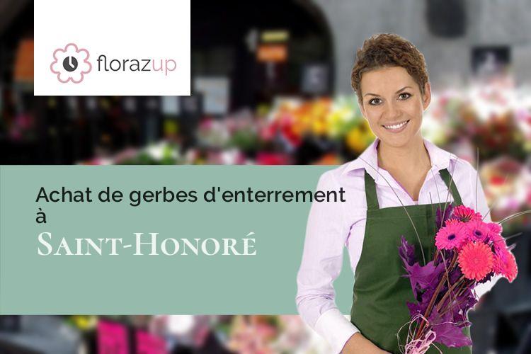 couronnes florales pour un décès à Saint-Honoré (Seine-Maritime/76590)