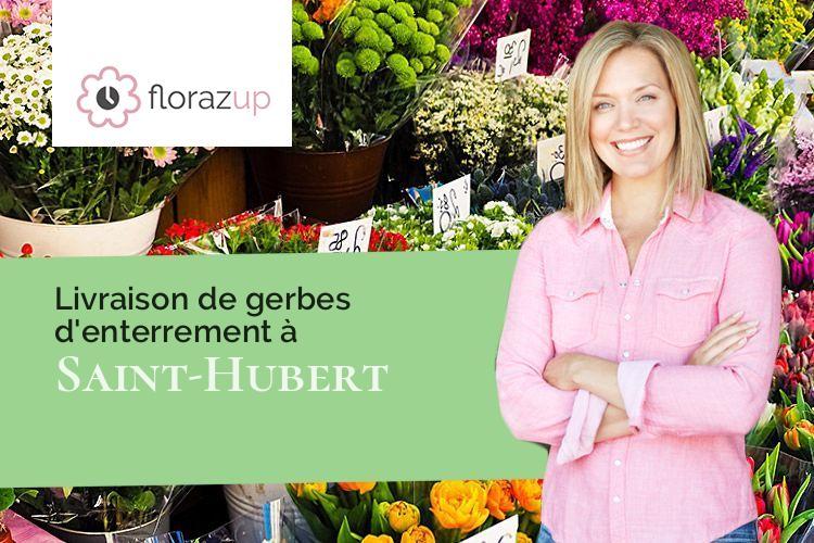 compositions de fleurs pour un décès à Saint-Hubert (Moselle/57640)