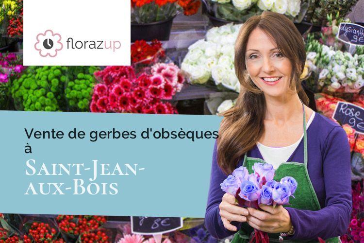 compositions florales pour une crémation à Saint-Jean-aux-Bois (Oise/60350)