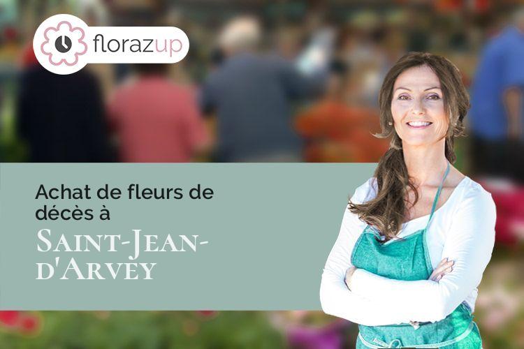 bouquets de fleurs pour une crémation à Saint-Jean-d'Arvey (Savoie/73230)