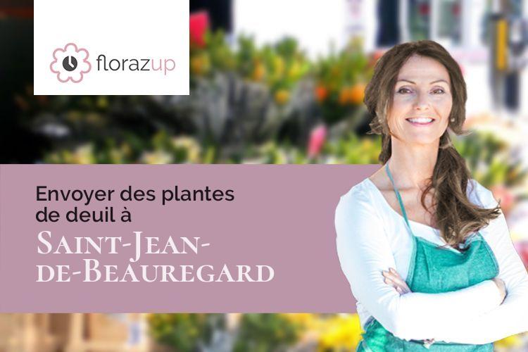 fleurs deuil pour un deuil à Saint-Jean-de-Beauregard (Essonne/91940)
