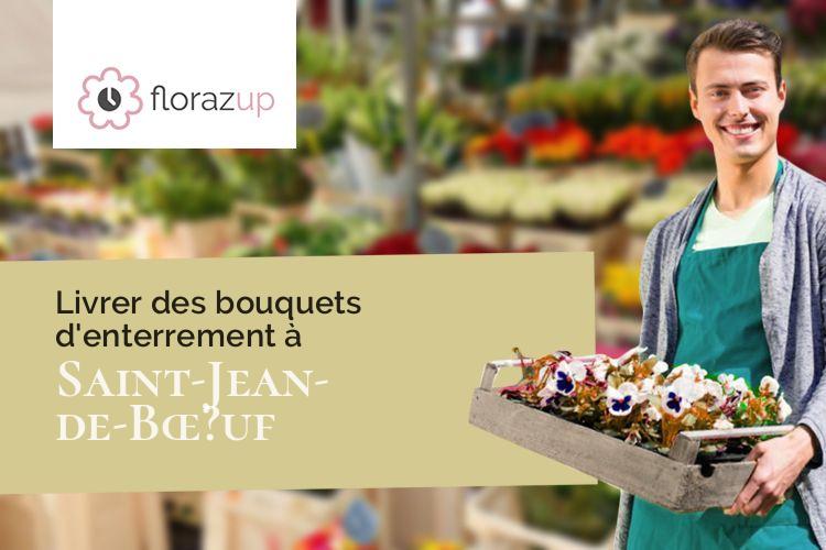 fleurs deuil pour un deuil à Saint-Jean-de-Bœ?uf (Côte-d'Or/21410)