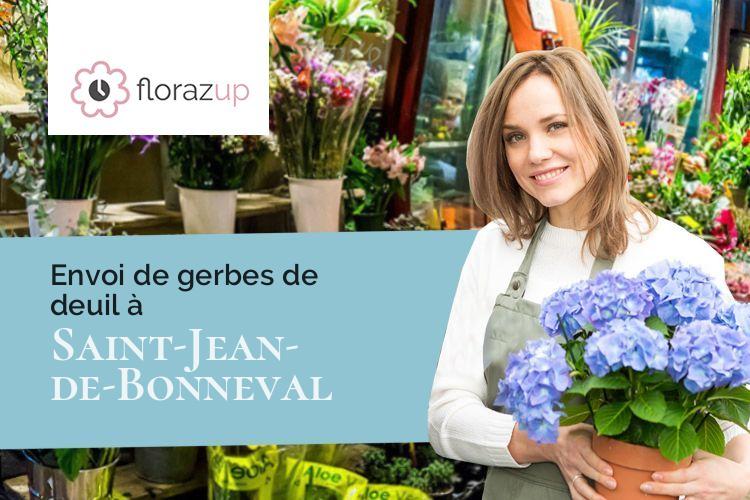 bouquets de fleurs pour un deuil à Saint-Jean-de-Bonneval (Aube/10320)