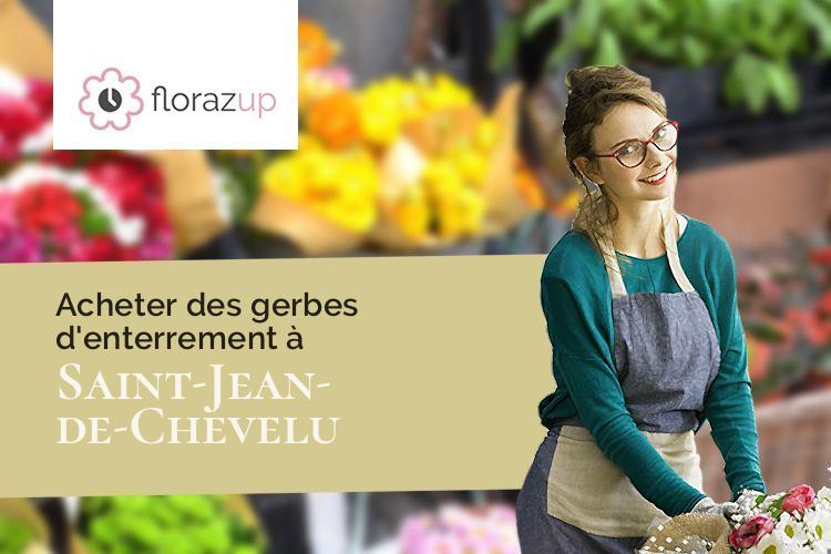 compositions de fleurs pour une crémation à Saint-Jean-de-Chevelu (Savoie/73170)