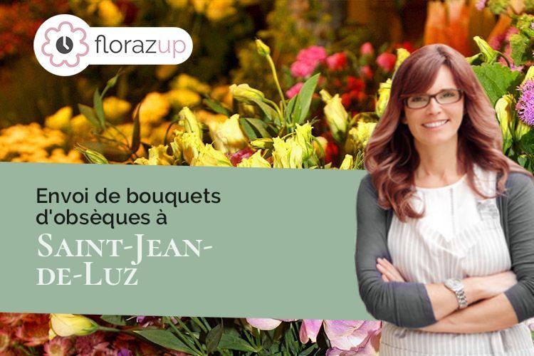 couronnes de fleurs pour une crémation à Saint-Jean-de-Luz (Pyrénées-Atlantiques/64500)