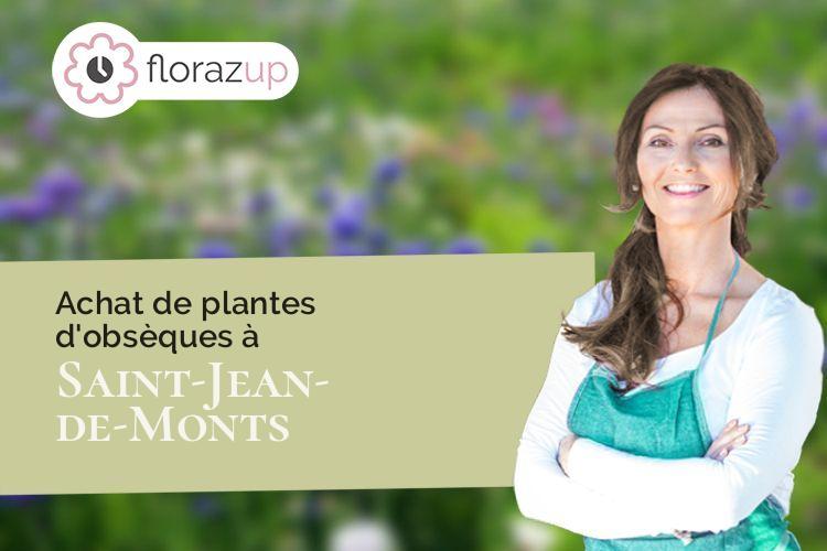 créations de fleurs pour une crémation à Saint-Jean-de-Monts (Vendée/85160)