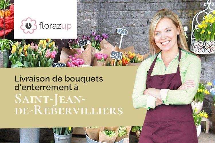 bouquets de fleurs pour un décès à Saint-Jean-de-Rebervilliers (Eure-et-Loir/28170)