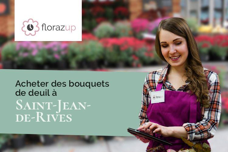 compositions de fleurs pour une crémation à Saint-Jean-de-Rives (Tarn/81500)