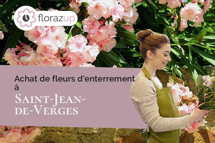 fleurs deuil pour une crémation à Saint-Jean-de-Verges (Ariège/09000)