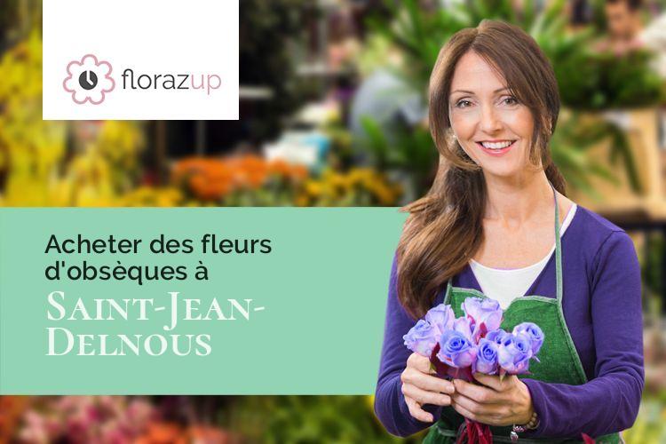 compositions florales pour une crémation à Saint-Jean-Delnous (Aveyron/12170)