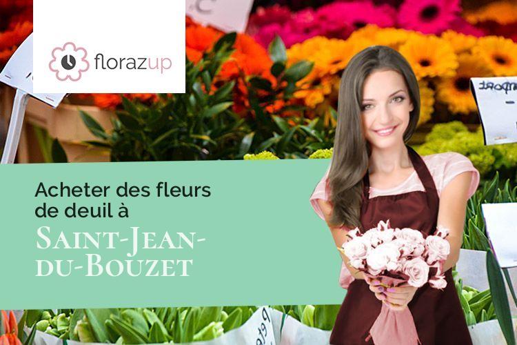 compositions de fleurs pour une crémation à Saint-Jean-du-Bouzet (Tarn-et-Garonne/82120)