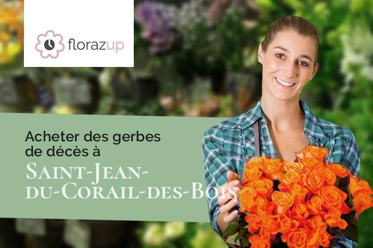 plantes pour des obsèques à Saint-Jean-du-Corail-des-Bois (Manche/50370)