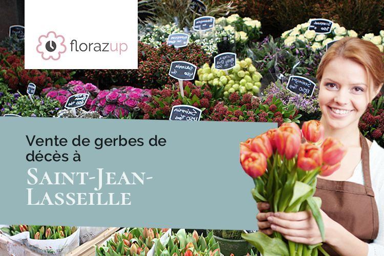 couronnes florales pour une crémation à Saint-Jean-Lasseille (Pyrénées-Orientales/66300)