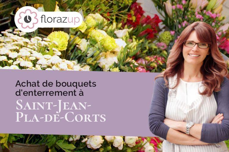 compositions de fleurs pour une crémation à Saint-Jean-Pla-de-Corts (Pyrénées-Orientales/66400)