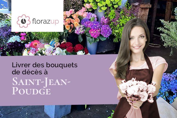 coupes de fleurs pour des funérailles à Saint-Jean-Poudge (Pyrénées-Atlantiques/64330)