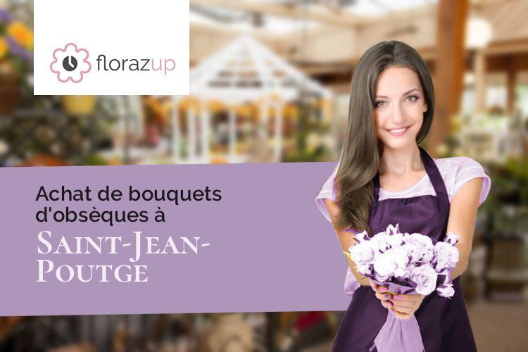 compositions florales pour des obsèques à Saint-Jean-Poutge (Gers/32190)