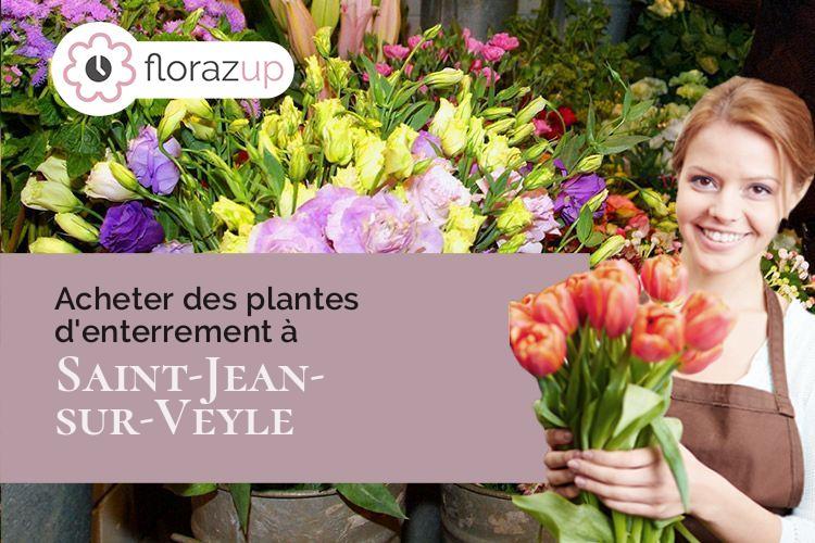 couronnes de fleurs pour des obsèques à Saint-Jean-sur-Veyle (Ain/01290)