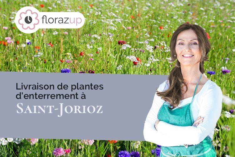 couronnes florales pour une crémation à Saint-Jorioz (Haute-Savoie/74410)