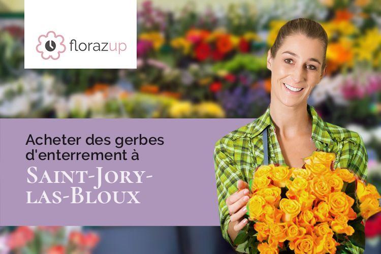 créations de fleurs pour des funérailles à Saint-Jory-las-Bloux (Dordogne/24160)