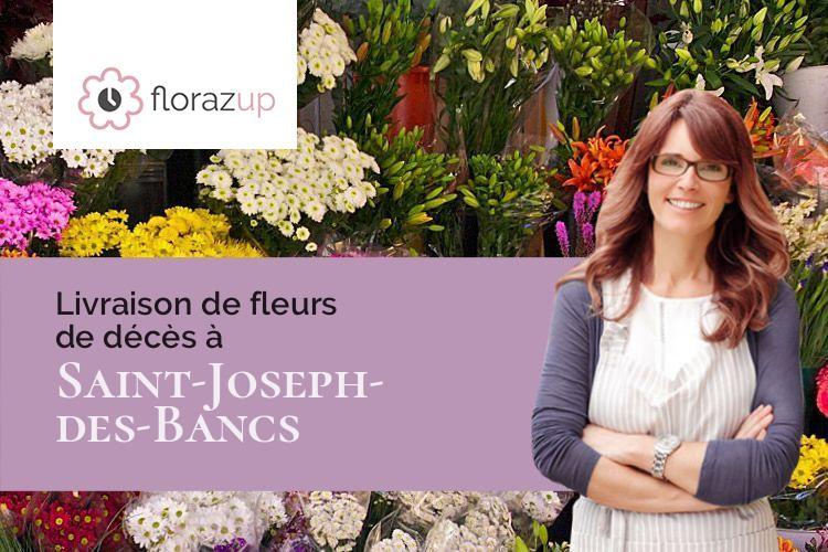 créations de fleurs pour un décès à Saint-Joseph-des-Bancs (Ardèche/07530)