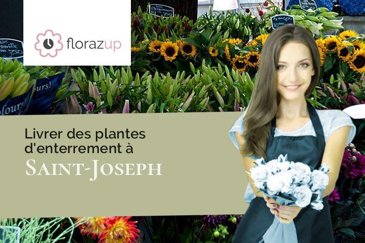 compositions florales pour un deuil à Saint-Joseph (Manche/50700)