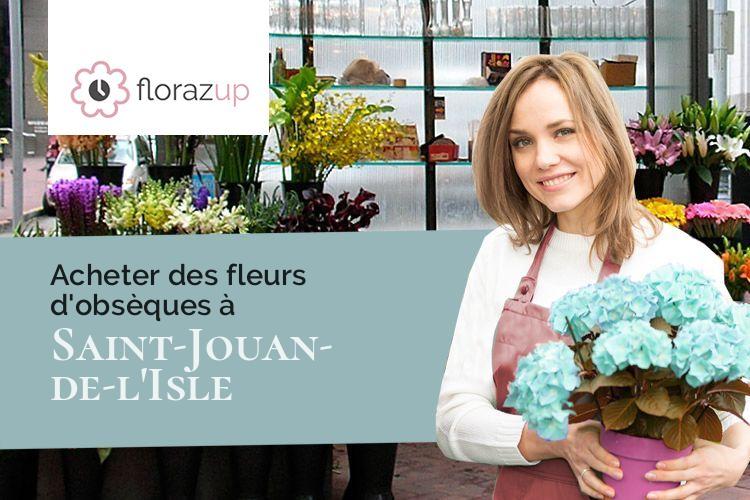 compositions de fleurs pour une crémation à Saint-Jouan-de-l'Isle (Côtes-d'Armor/22350)