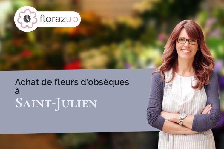 créations florales pour une crémation à Saint-Julien (Côte-d'Or/21490)
