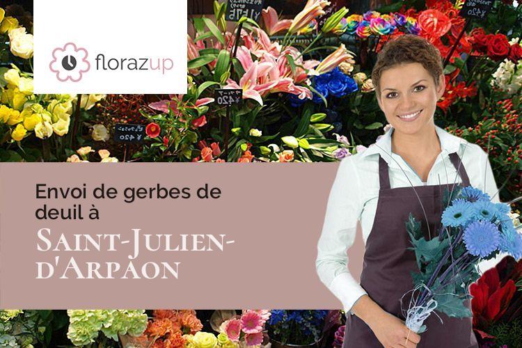compositions de fleurs pour une crémation à Saint-Julien-d'Arpaon (Lozère/48400)