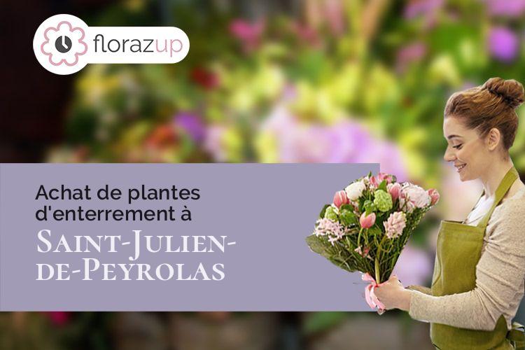 couronnes de fleurs pour un décès à Saint-Julien-de-Peyrolas (Gard/30760)