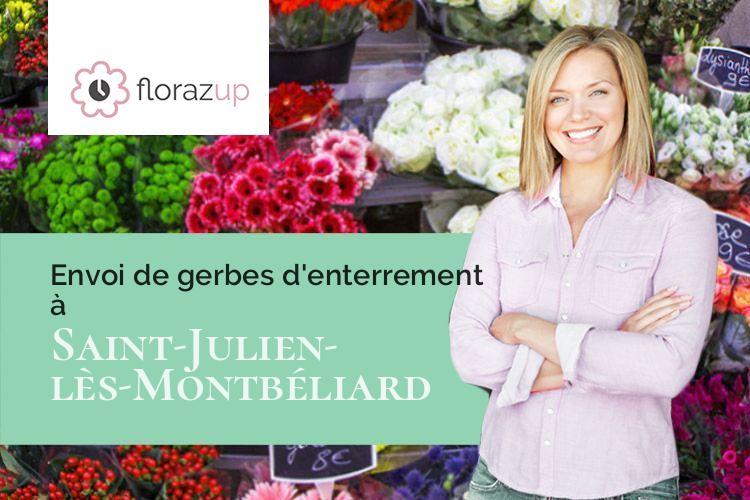 compositions florales pour des obsèques à Saint-Julien-lès-Montbéliard (Doubs/25550)