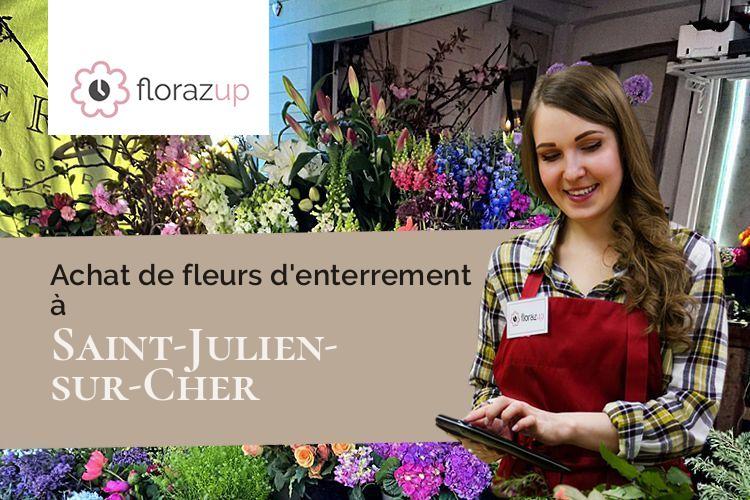 couronnes florales pour un décès à Saint-Julien-sur-Cher (Loir-et-Cher/41320)