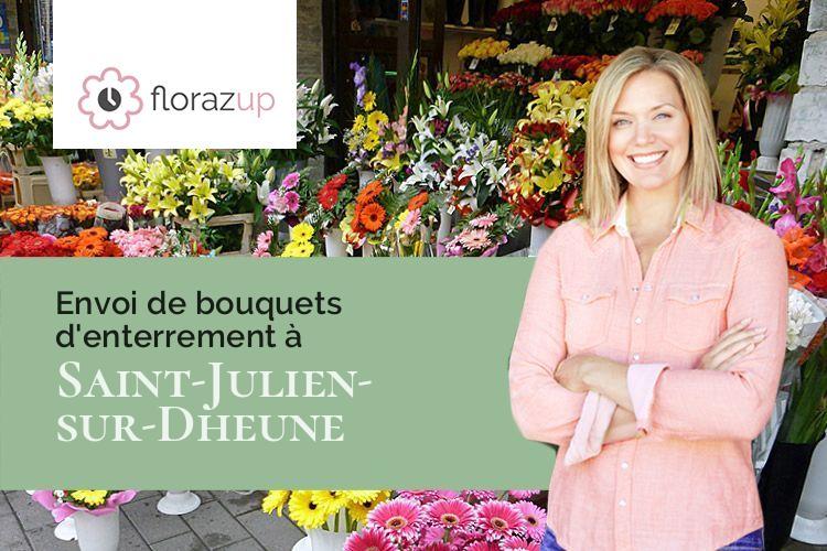 bouquets de fleurs pour un décès à Saint-Julien-sur-Dheune (Saône-et-Loire/71210)