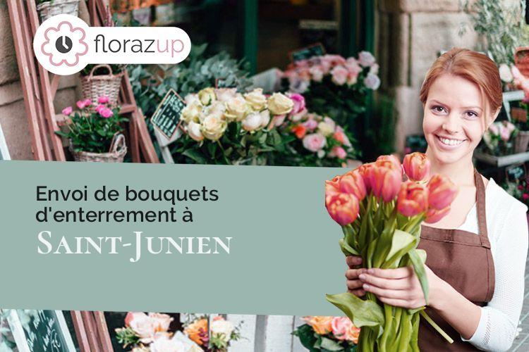 créations de fleurs pour des funérailles à Saint-Junien (Haute-Vienne/87200)