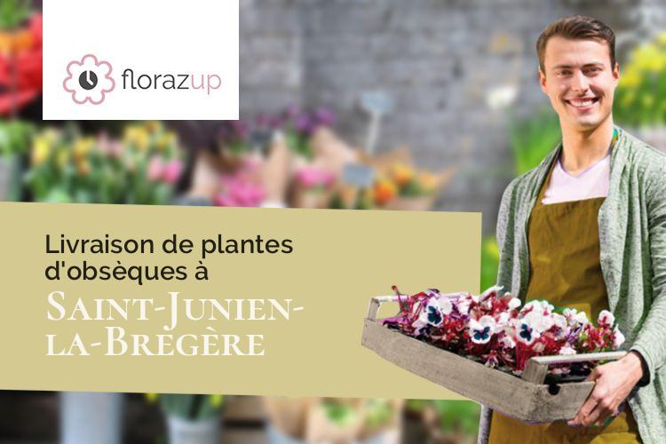 croix de fleurs pour un enterrement à Saint-Junien-la-Bregère (Creuse/23400)