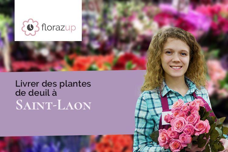 bouquets de fleurs pour des funérailles à Saint-Laon (Vienne/86200)