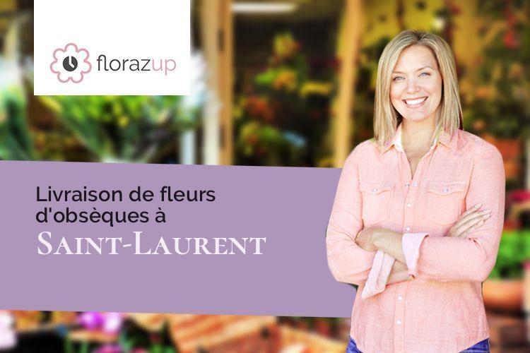 plantes pour des funérailles à Saint-Laurent (Creuse/23000)