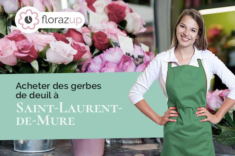 créations florales pour un deuil à Saint-Laurent-de-Mure (Rhône/69720)