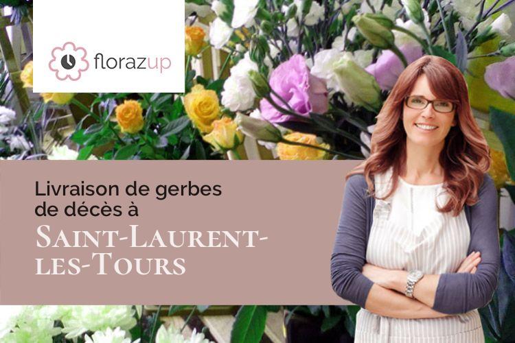 fleurs deuil pour une crémation à Saint-Laurent-les-Tours (Lot/46400)