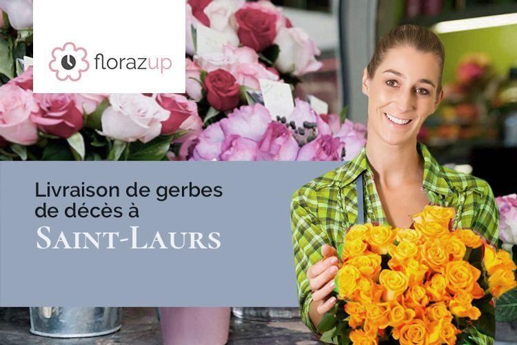 créations de fleurs pour un décès à Saint-Laurs (Deux-Sèvres/79160)