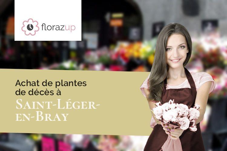 créations florales pour une crémation à Saint-Léger-en-Bray (Oise/60155)