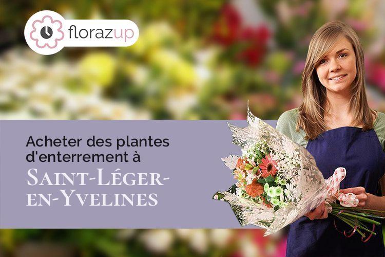 compositions florales pour une crémation à Saint-Léger-en-Yvelines (Yvelines/78610)