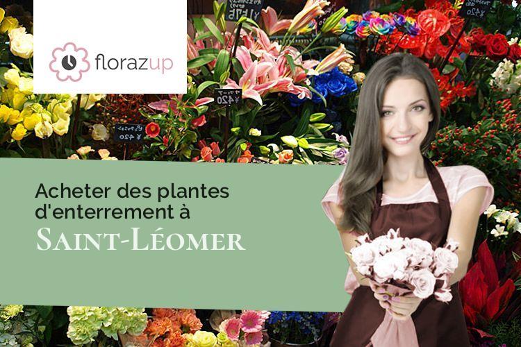 coeurs de fleurs pour des obsèques à Saint-Léomer (Vienne/86290)