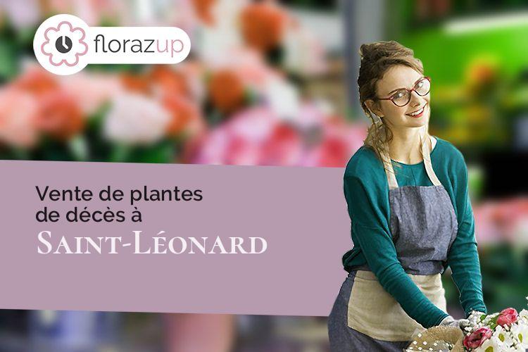 coupes de fleurs pour une crémation à Saint-Léonard (Pas-de-Calais/62360)