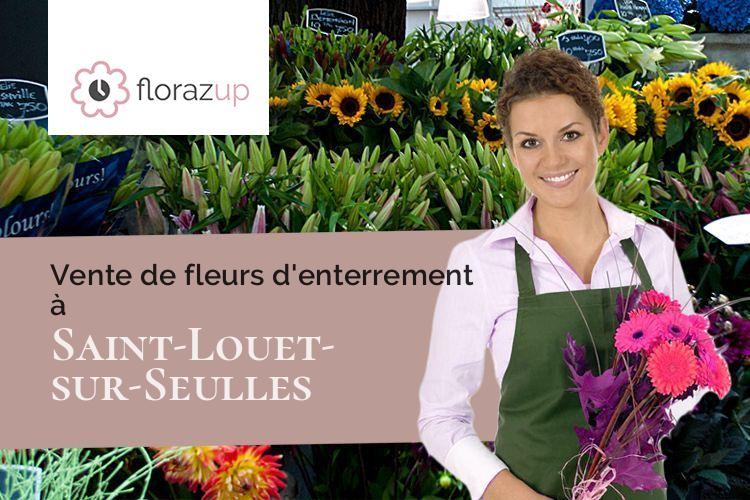 couronnes florales pour une crémation à Saint-Louet-sur-Seulles (Calvados/14310)