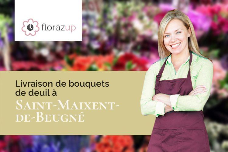 bouquets de fleurs pour un décès à Saint-Maixent-de-Beugné (Deux-Sèvres/79160)