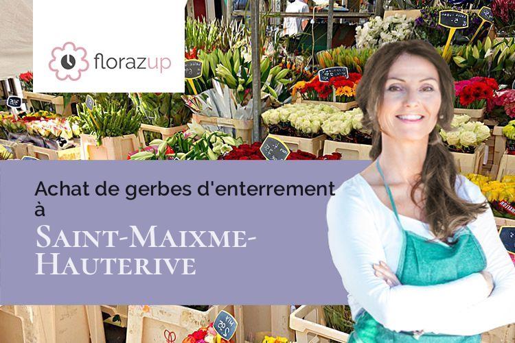 couronnes florales pour un enterrement à Saint-Maixme-Hauterive (Eure-et-Loir/28170)