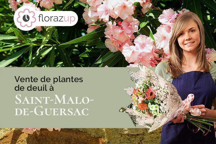 plantes pour un enterrement à Saint-Malo-de-Guersac (Loire-Atlantique/44550)