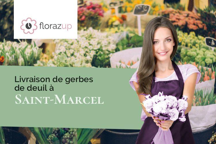 bouquets de fleurs pour un décès à Saint-Marcel (Ardennes/08560)