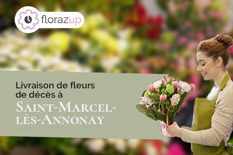 créations de fleurs pour une crémation à Saint-Marcel-lès-Annonay (Ardèche/07100)